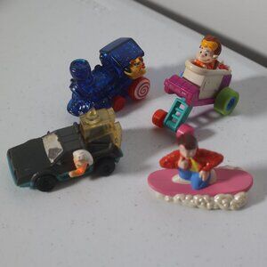 McDonald's 1991 Back to the Future Happy Meal Toys Complete Set Of 4